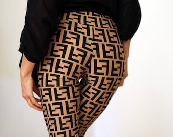 Comfy Leggings - Yoga Leggings - Festivalleggings - Stretch Leggings - Geometric Pattern