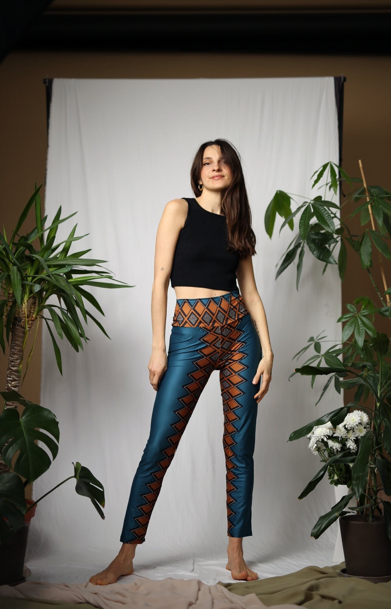 Lycra leggings Etsy Canada
