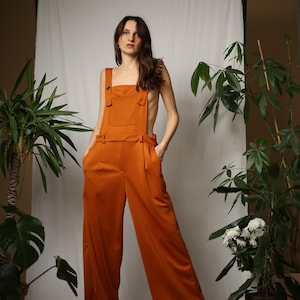 Overalls - Vintage Dungarees - Jumpsuit - Stylish Wide-Leg Overalls - Freesize Jumpsuit - Unisex