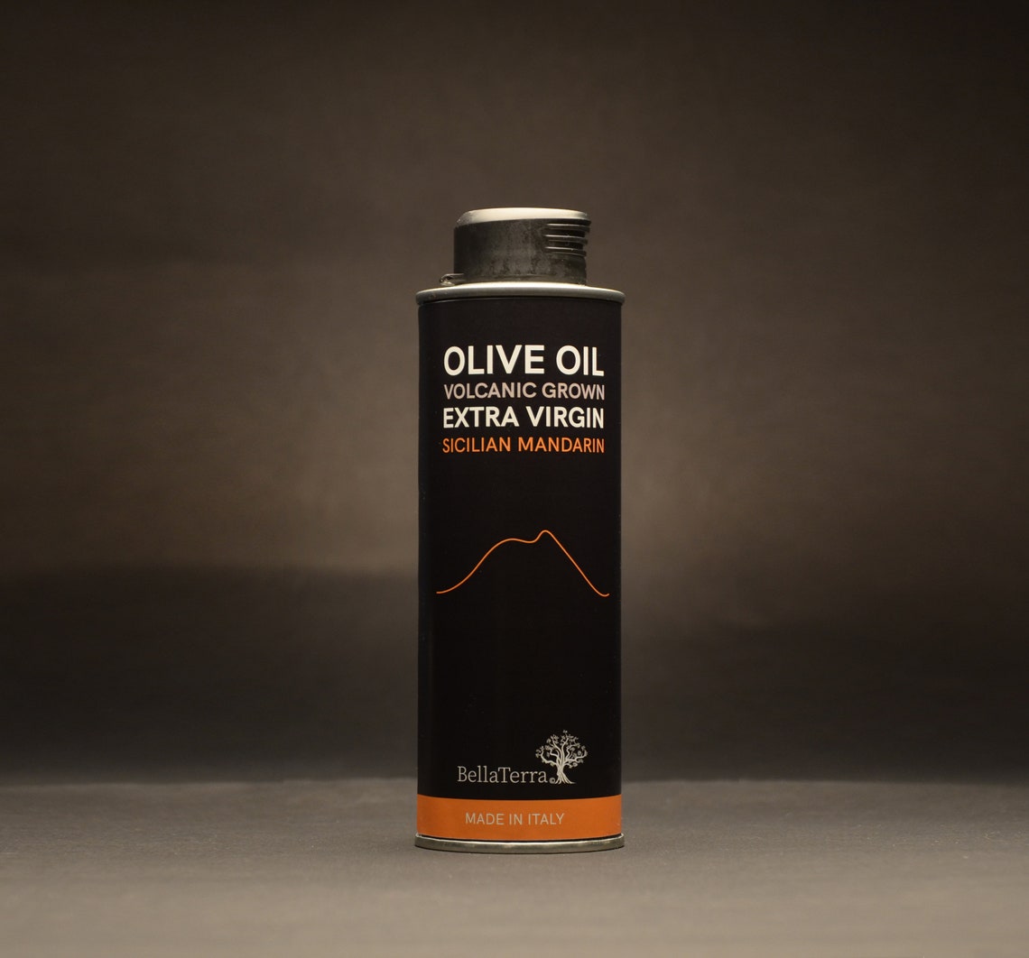 Sicilian Mandarin Extra Virgin Olive Oil Volcanic Grown Etsy UK