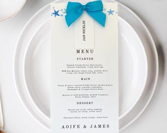 WEDDING MENUS