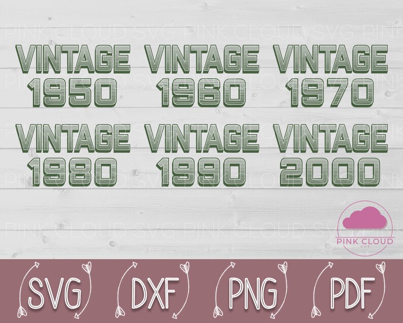 Download 40th Birthday 60th Birthday 50th Birthday 30th Birthday Milestone Birthday Svg Bundle 70th Birthday Vintage Birthday Svg Bundle Digital Art Collectibles Efp Osteology Org
