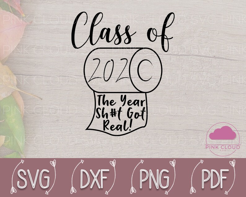 Download Quarantine Svg Quarantined Class of 2020 Funny Graduation | Etsy