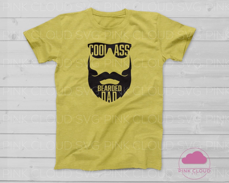 Download Bearded Dad Beard Svg Dad Svg Father's Day Gift Badass | Etsy