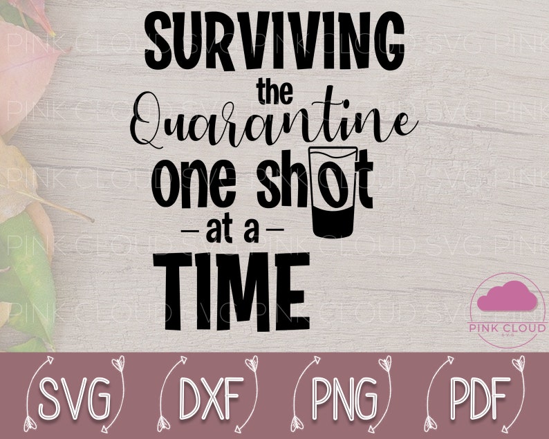 Quarantine Svg, Funny Quarantine Svg, Quarantine Drinking Svg, Funny