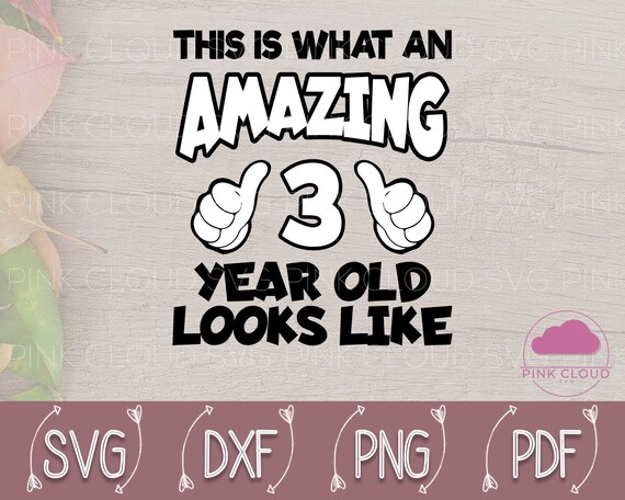 Download Three Year Old Birthday Svg 3rd Birthday Boy 3rd Birthday Etsy