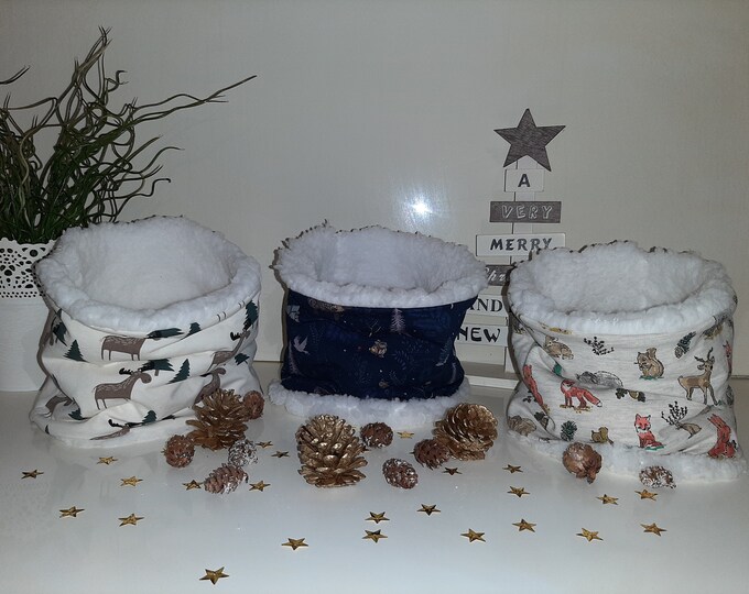 Schaufenster-Bild: Winterrohr Snood mit Sherpa Stoffen