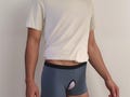 Mens crotchless uncensored extreme open crotch crotchlesspanties uncensored lingerie boxer briefs - various fabrics