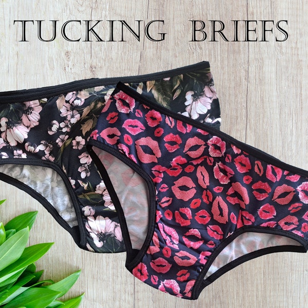 Underwear Transgender Tucking Briefs Etsy
