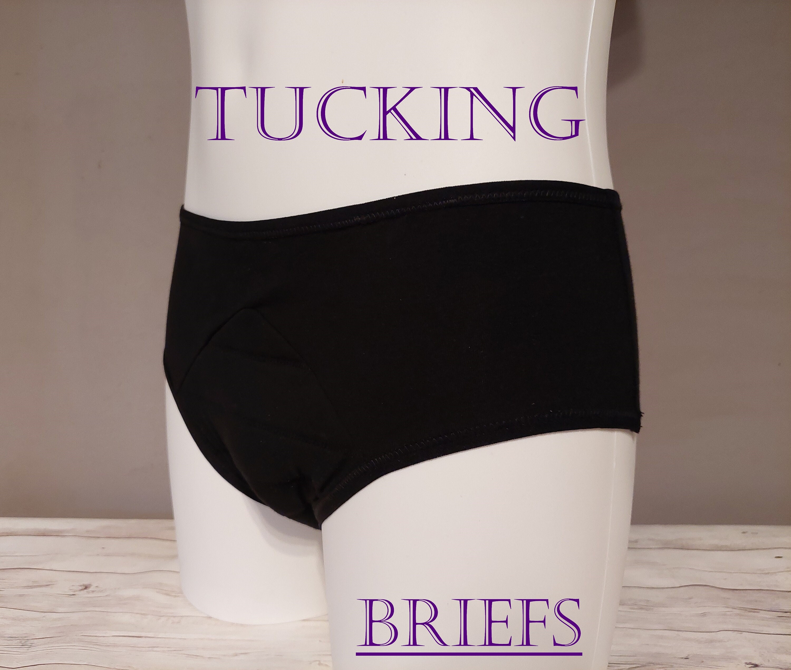 (3 Pack) Tucking Underwear Cotton Gaff, for MTF transgender transwomen –  tcomfifits