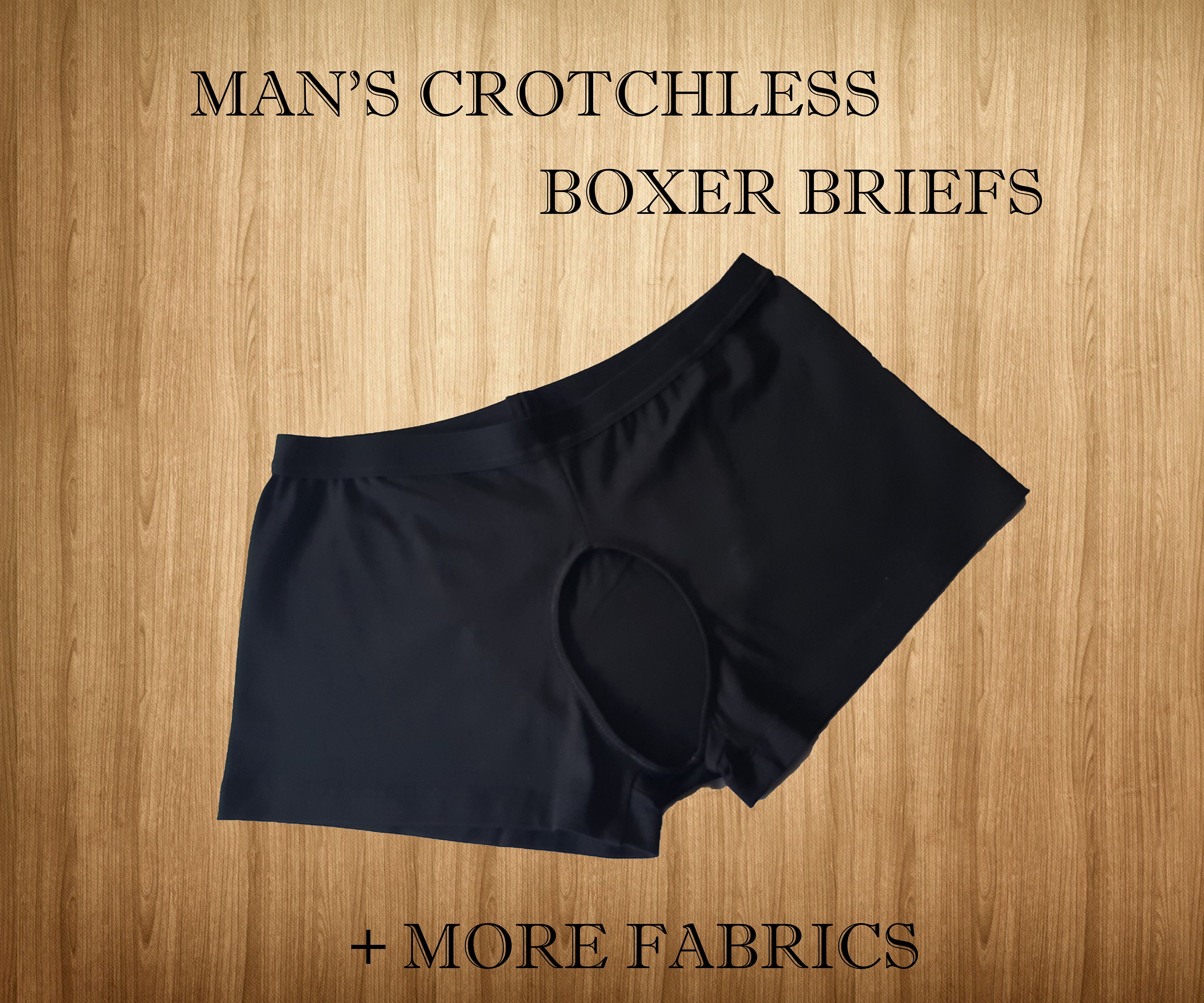 Mens Crotchless Uncensored Extreme Open Crotch | Etsy Australia