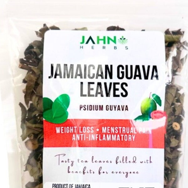 Jamaican Guava Leaves, Psidium Guajava 1oz