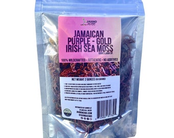 Jamaica Purple Gold Irish Sea Moss Thick