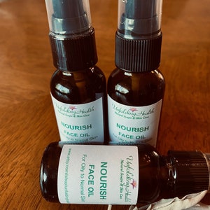 Nourish Face Oil for Normal to Oily Skin, Face Oil for Acne Prone Skin, Face Oil that doesn&#39;t clog pores