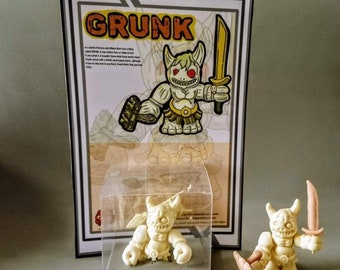 Grunk bootleg action figure resin