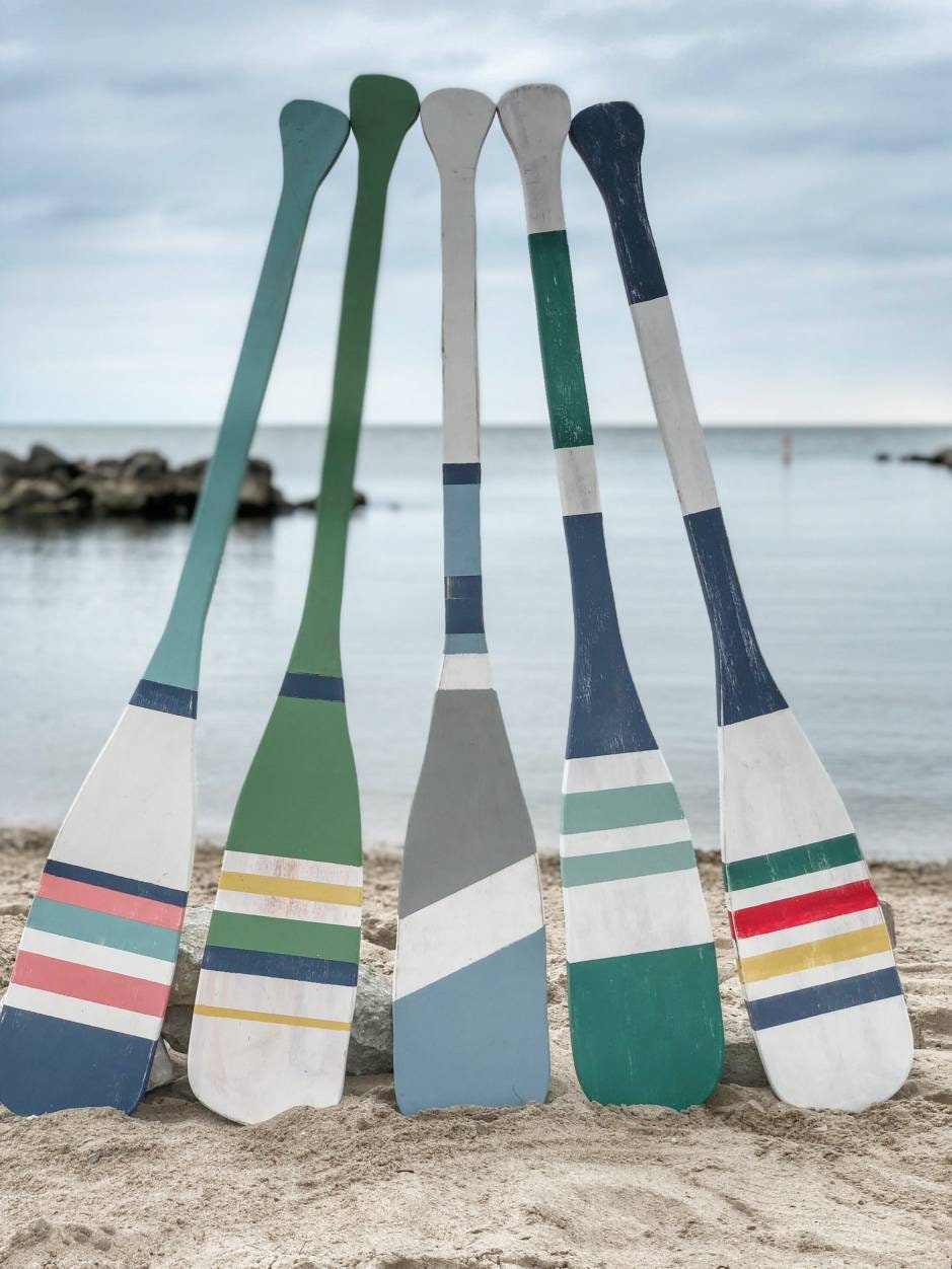 Paddle Oar Wall Art Etsy