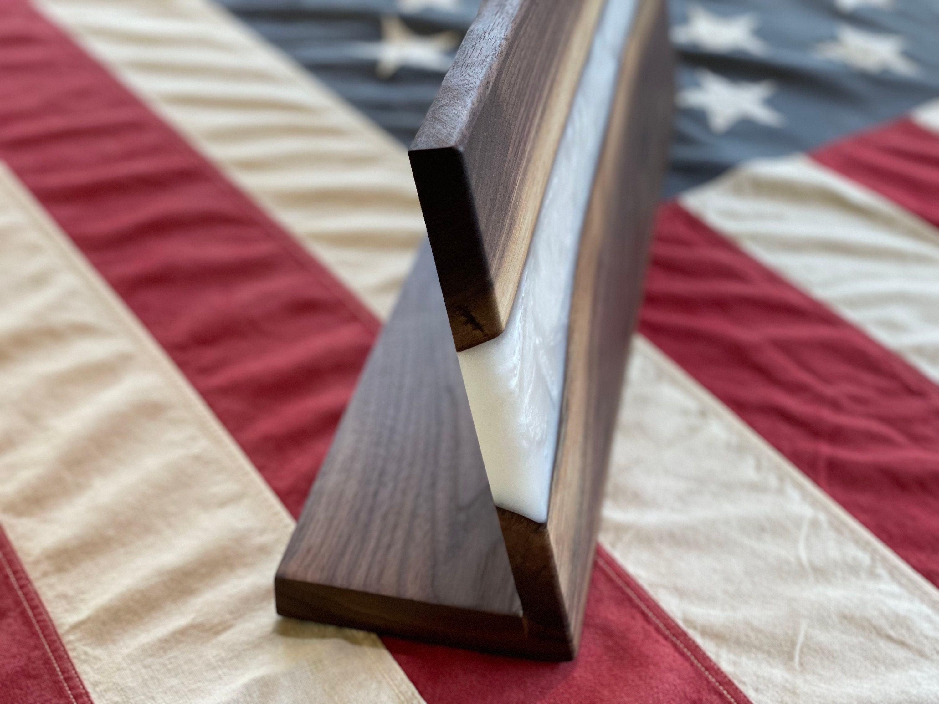 Walnut Knife Block Etsy