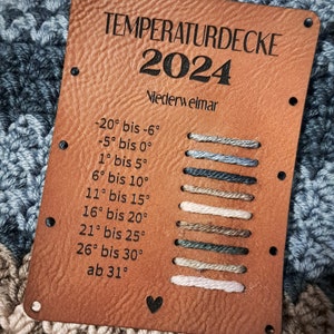 Label für Temperaturdecke Bild 3