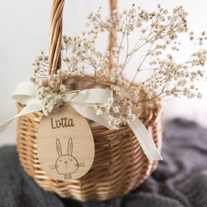 Weidenkorb Ostern für Kinder personalisiert