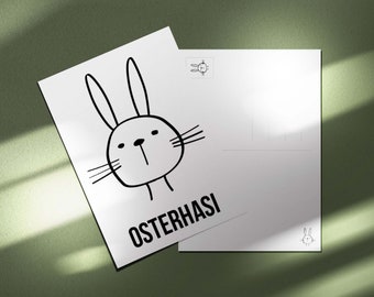 Oster-Postkarten Set - 10 Karten für Ostergrüße