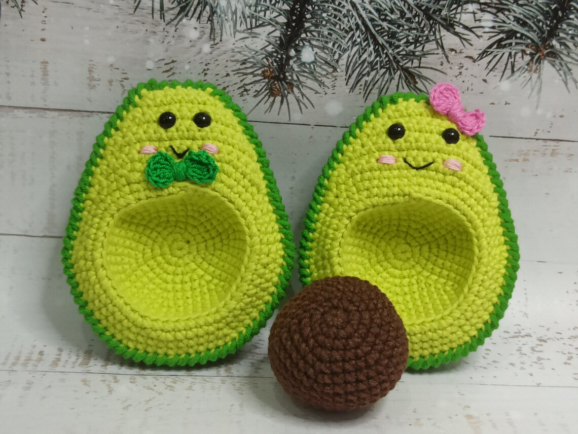 Avocado toy Avocado about pregnancy Avocado Valentine's Etsy