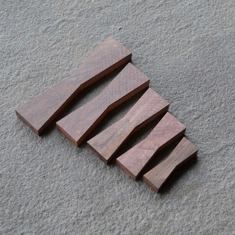 Brazilian Ebony Wood Bow Tie Inlay Etsy