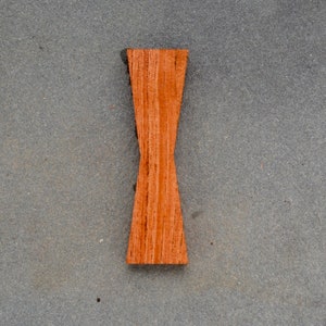 Hawaiian Toon, Chinese Mahogany Single Bow Tie Dutchman Wood Inlay