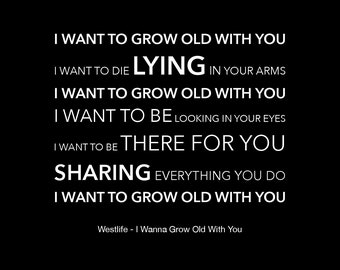 I Wanna Grow Old Etsy I Wanna Grow Old Etsy