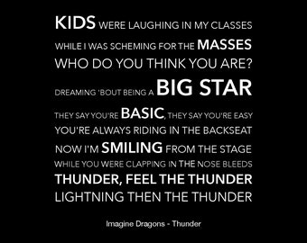 Imagine Dragons Art Etsy Imagine Dragons Art Etsy