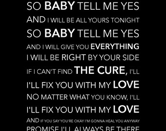 Lady Gaga The Cure Etsy