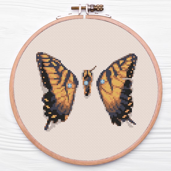 Brand New Eyes Paramore Cross Stitch Pattern PDF Download 