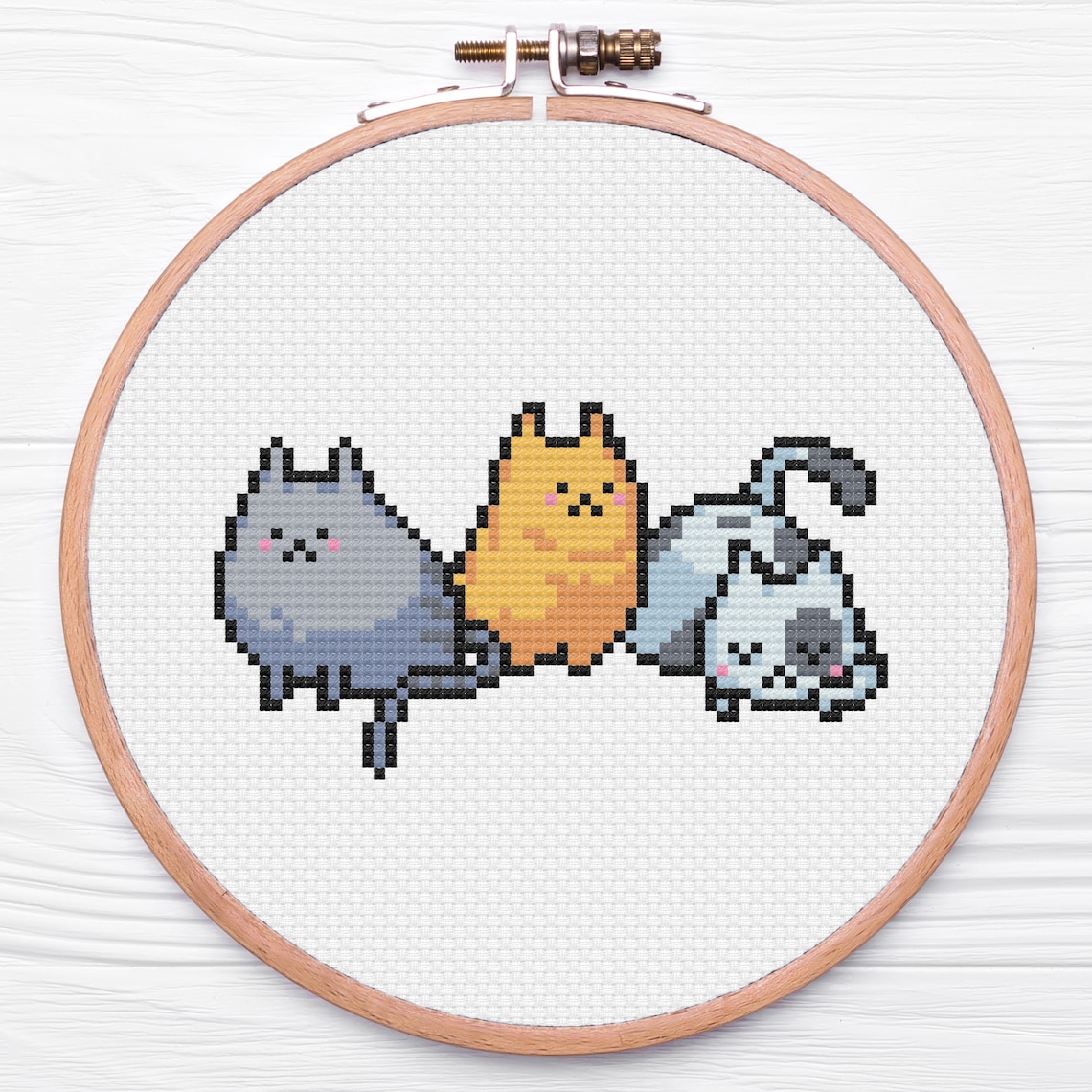 Cats Cross Stitch Pattern PDF Download | Etsy