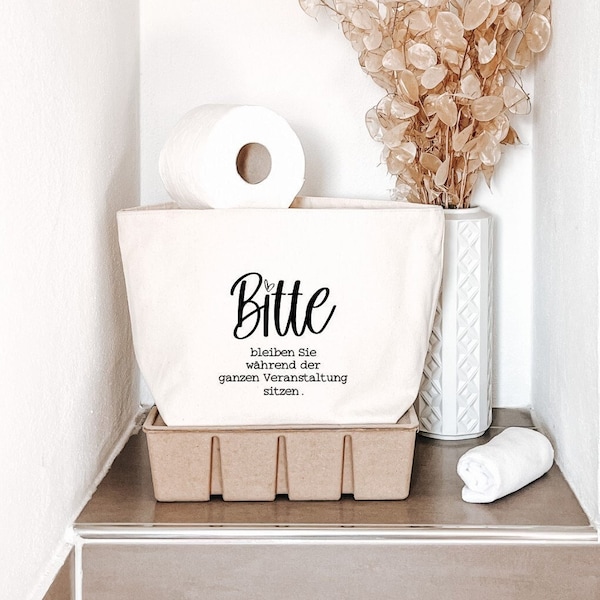 Toilet paper storage basket/toilet paper holder