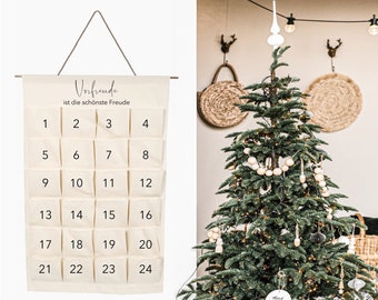 DIY-Bügelbilder für Adventskalender (die Lieferung beinhaltet NICHT die Hängeaufbewahrung)