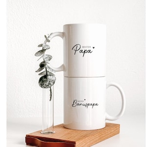 Tasse / Becher "Bester Papa, Opa, Bonuspapa, Bonusopa" | Vatertag | Geschenk | Statementtasse