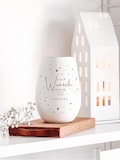 Candle holder/lantern with custom engraving – Personalized gift as desired
