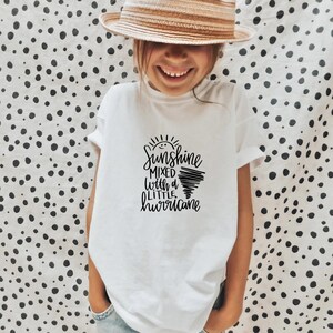 Bügelbild „Sunshine mixed with a little Hurricane“ – für all die kleinen und großen Wirbelwinde