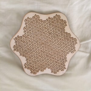 Gosper &quot;Star&quot; Fractal Tray Puzzle