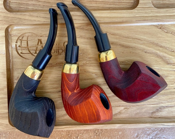 Tobacco Pipe Smoking, Maple Wood Pipe, Sandblast Pipe, Tobacco Pipe