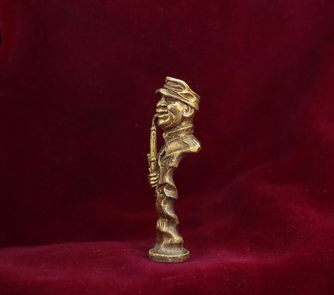 Vintage Pipe Tamper Brass Material Tobacco Tamper Smoking