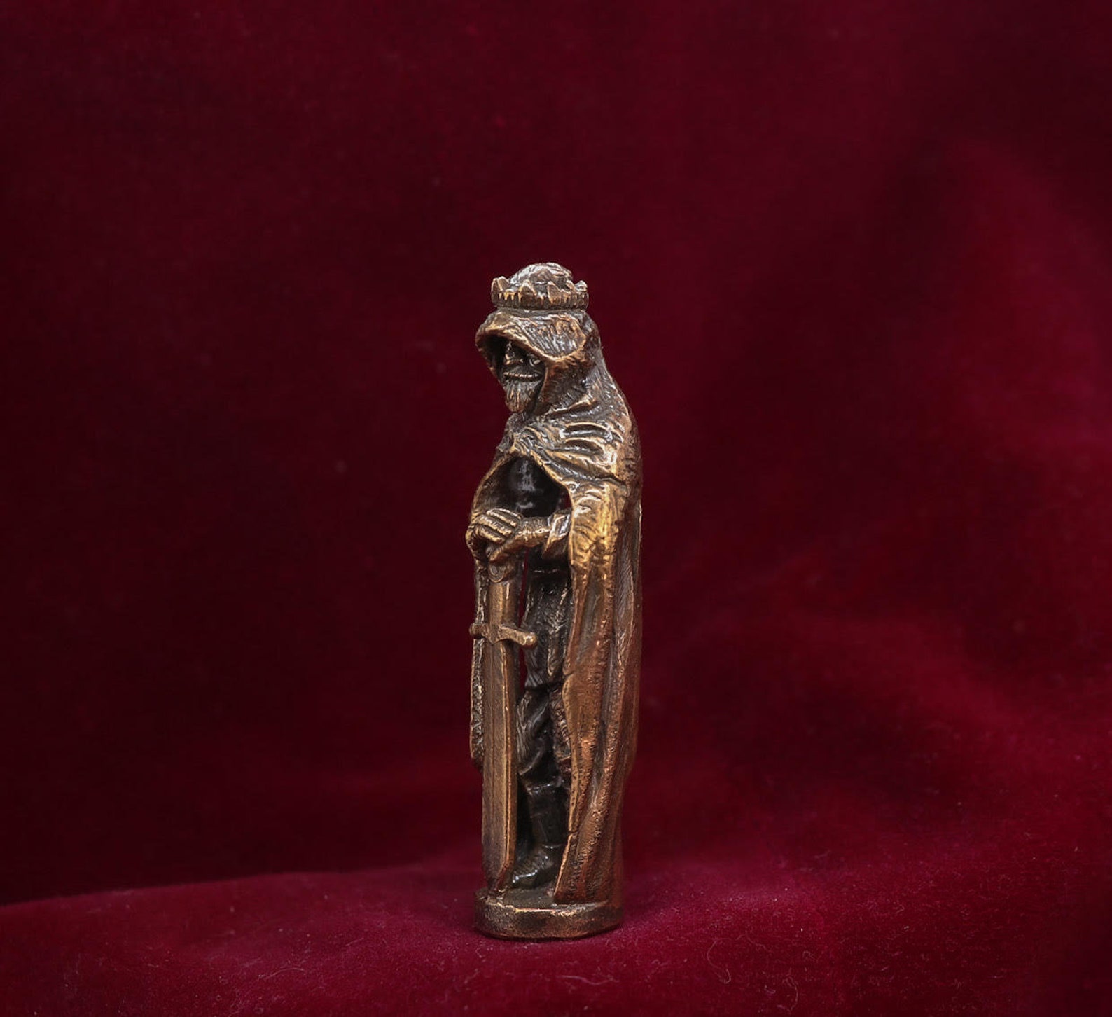 Vintage Pipe Tamper Brass Material Knight Tobacco Tamper Etsy