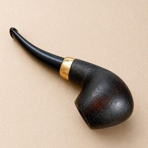 Maple Wood Tobacco Pipe, Handmade Smoking Pipe, Wooden Pipe with Acrylic Mouthpiece, Classic Gentleman Gift, Father’s Day Gift image 5
