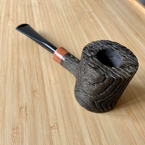 Vulcanite Pipe Stem Etsy