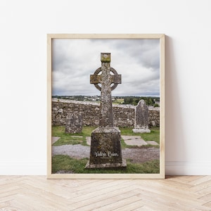 Irish Gravestone, Ireland, Printable Art, Wall Hanging, Digital Art, Ireland Photography, Irish Art, wall Art, Ireland picture, Irish photo