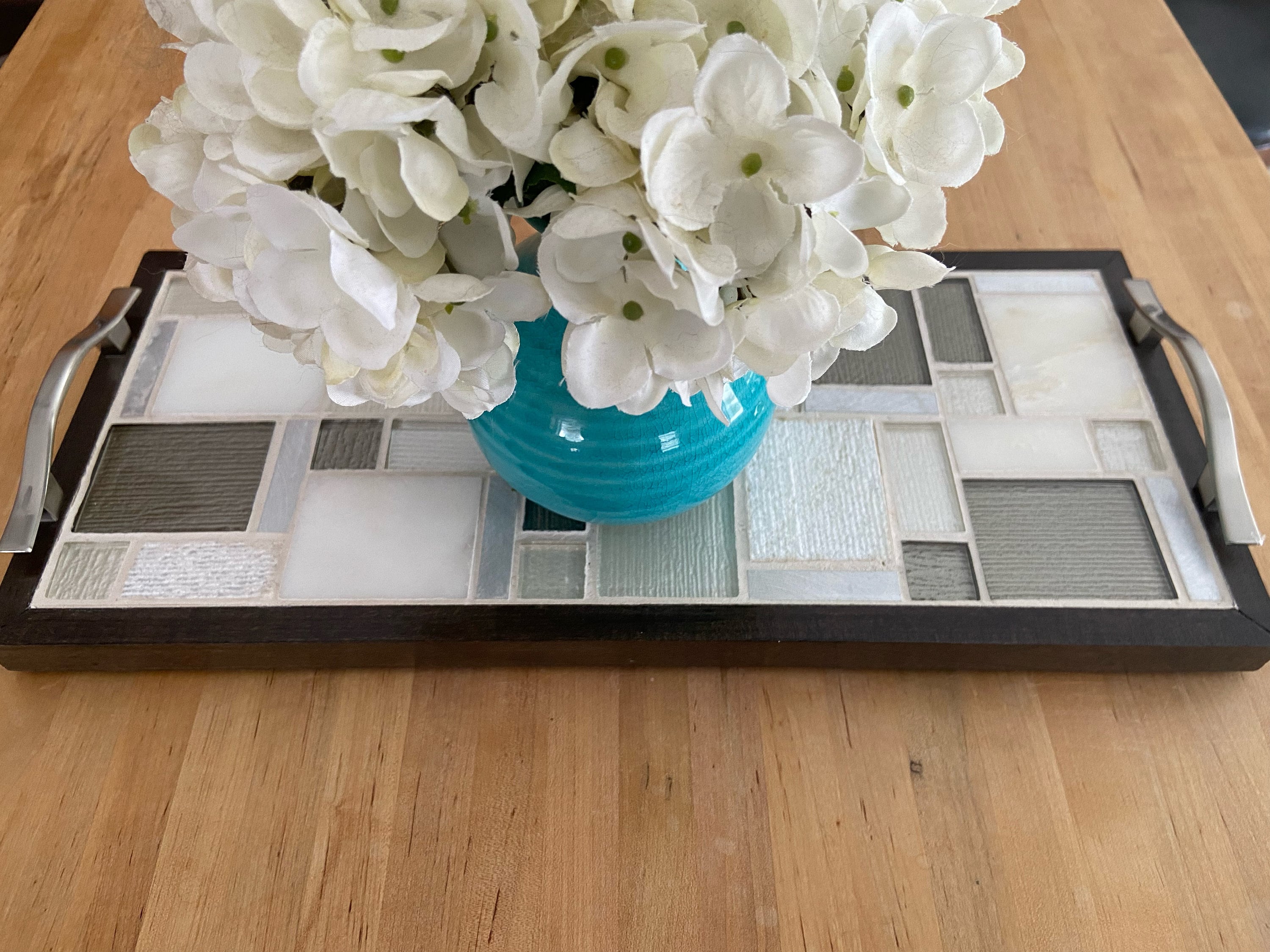 Decorative Tray Dining Room Table Centerpiece Kitchen Table Etsy