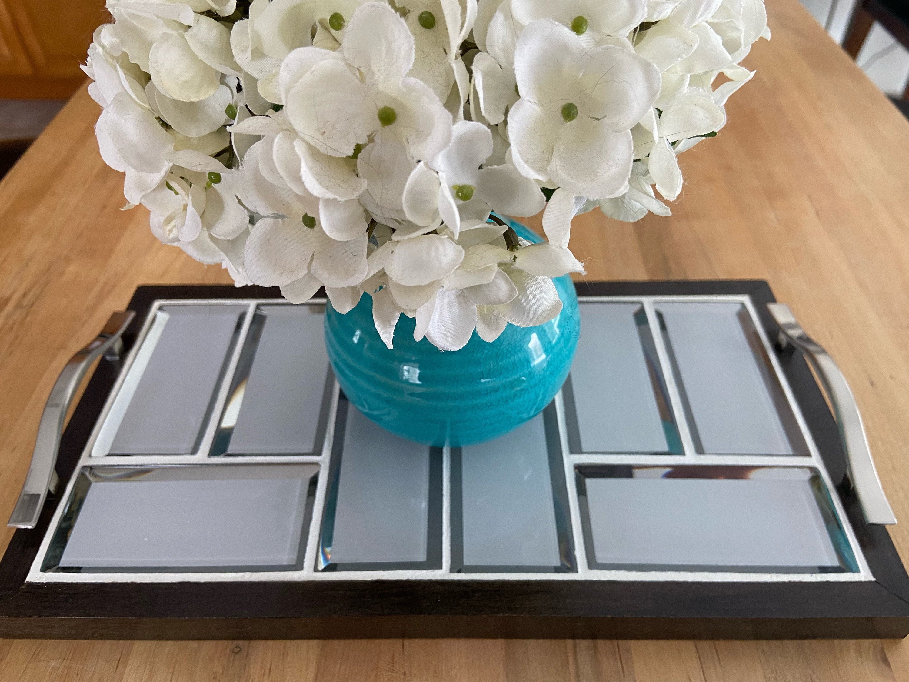 Decorative Tray Dining Room Table Centerpiece Kitchen Table Etsy