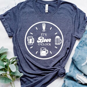 Its Beer O-Clock Somewhere Shirt Beer Shirt Funny Adult Tees Drinking Shirt Women's Funny Tee Men's Funny Tee Humor Tee Party Shirt.