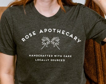 Rose Apothecary Shirt, Ew David, Moira Rose Shirt, Locally Sourced Hand Crafted With Care, Gift Shirt, David Rose Shirt, Schitt Creek Shirt