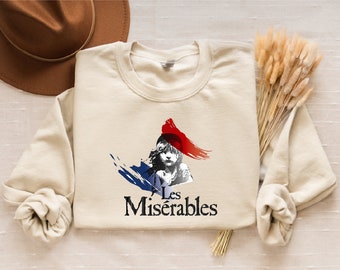 Les Miserables Sweatshirt: Broadway Musical Theatre Gift
