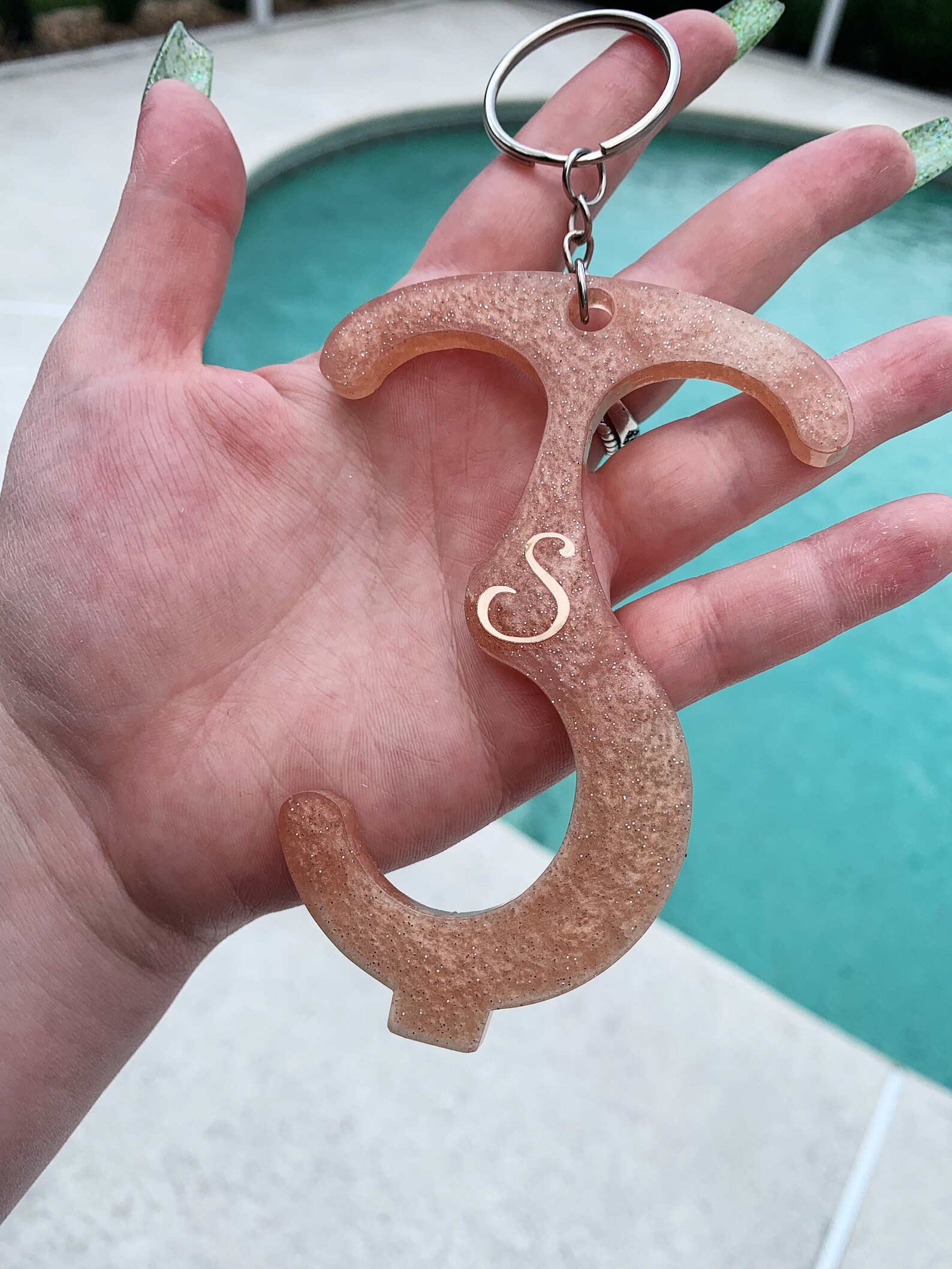 Customized Door Opening Keychain Etsy